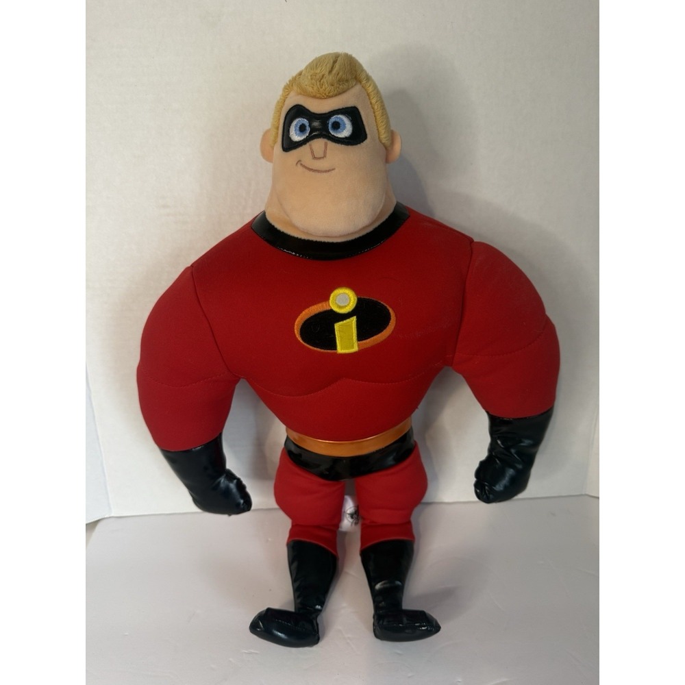 Disney Mr. Incredible Plush Toy The Incredibles Franchise Collectible 12in